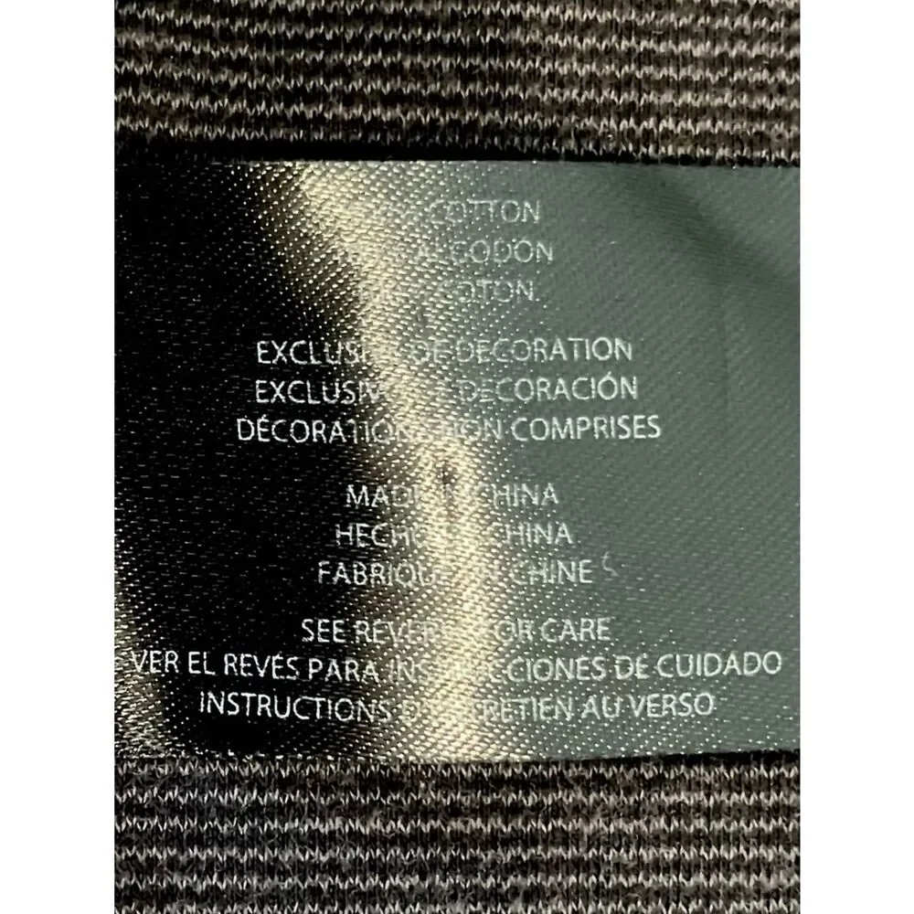 Banana Republic Luxe Touch Striped Polo in Black/Grey Men’s L